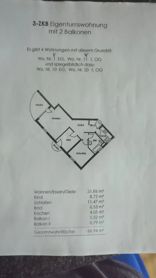 3 Zimmer Wohnung mit 55 m² in Ludwigshafen – Bild 8