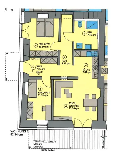 3 Zimmer Wohnung mit 70 m² in Kelheim – Bild 5