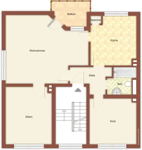 3 Zimmer Wohnung mit 75 m² in Mönchengladbach – Bild 4