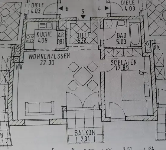 2 Zimmer Wohnung mit 51 m² in Ingolstadt – Bild 6