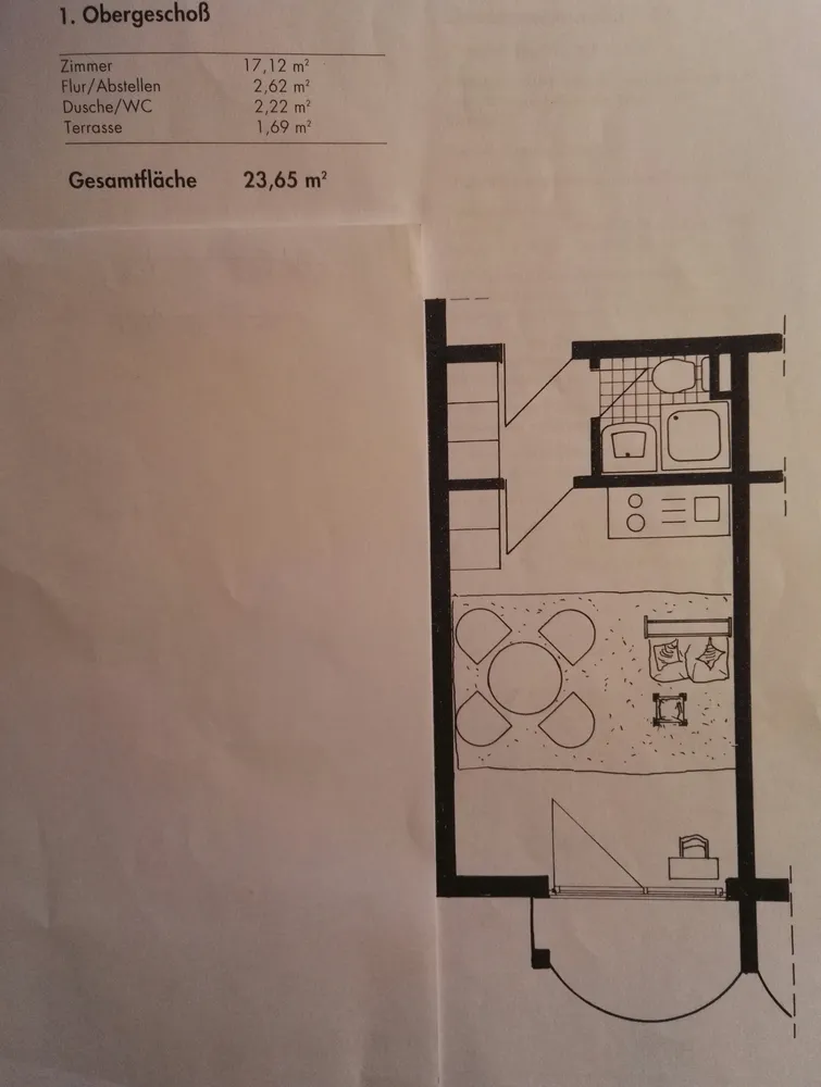 1 Zimmer Wohnung mit 24 m² in Göttingen – Bild 6