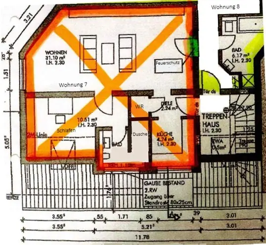 2 Zimmer Wohnung mit 53 m² in Bonn – Bild 9