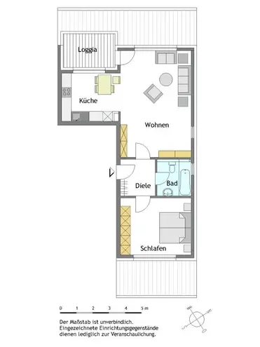 2 Zimmer Wohnung mit 65 m² in Mülheim an der Ruhr – Bild 2