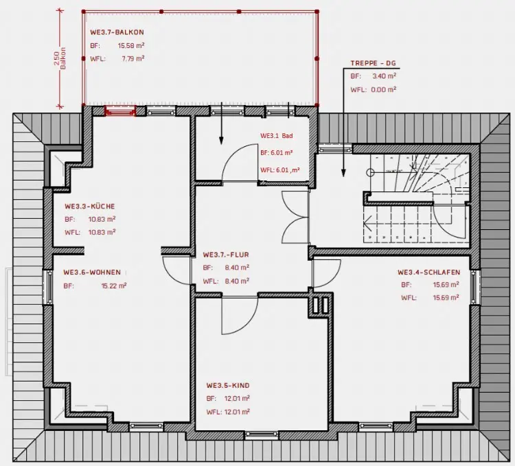 5 Zimmer Wohnung mit 105 m² in Jena – Bild 5