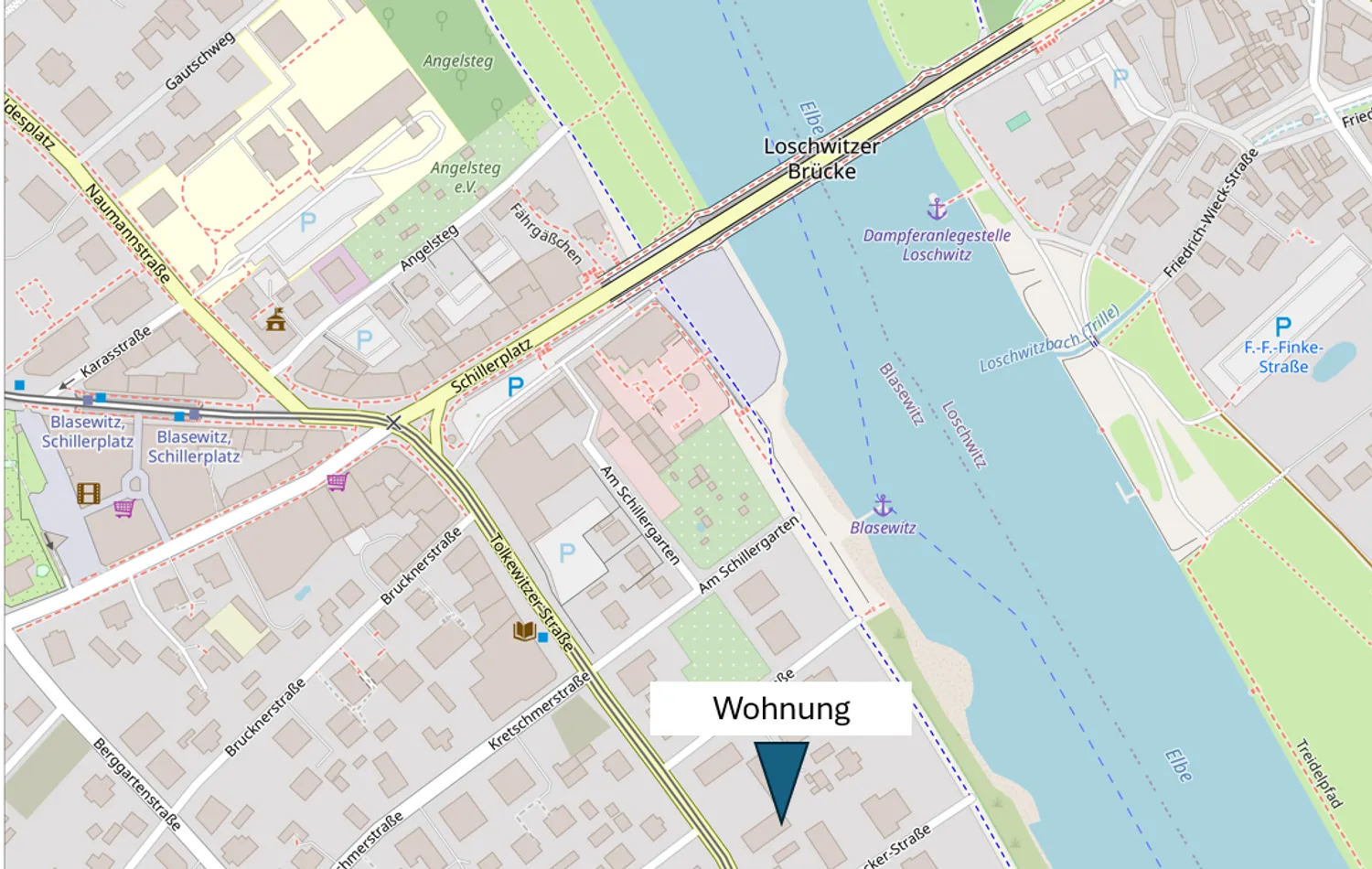 2 Zimmer Wohnung mit 37 m² in Dresden – Bild 3