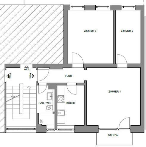 3 Zimmer Wohnung mit 67 m² in Stuttgart – Bild 7