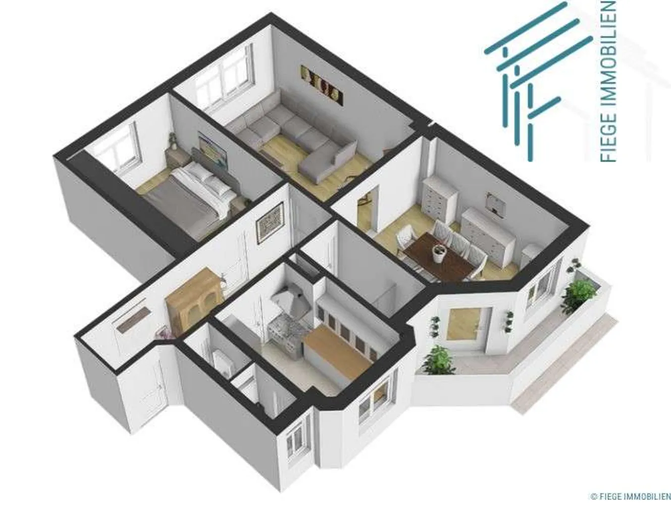 3 Zimmer Wohnung mit 90 m² in Offenbach am Main – Bild 1