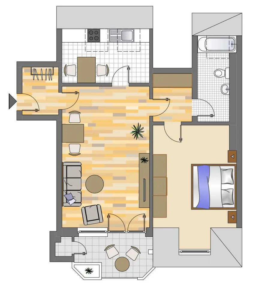 2 Zimmer Wohnung mit 65 m² in Dortmund – Bild 4