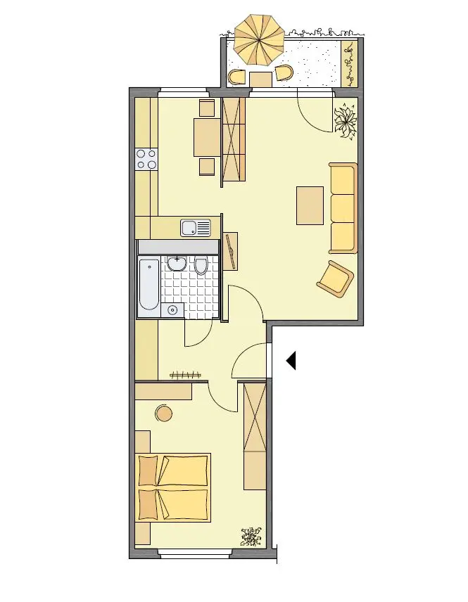 2 Zimmer Wohnung mit 55 m² in Gera – Bild 5