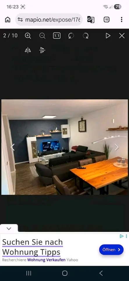 2 Zimmer Wohnung mit 52 m² in Würzburg – Bild 1