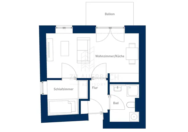 2 Zimmer Wohnung mit 35 m² in Halle (Saale) – Bild 10