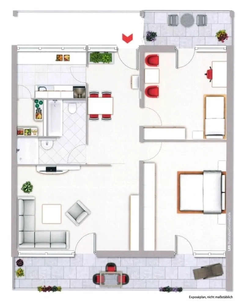 3 Zimmer Wohnung mit 99 m² in Erlangen – Bild 9