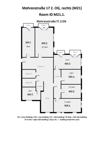 WG-Zimmer mit 19 m² in Berlin – Bild 4