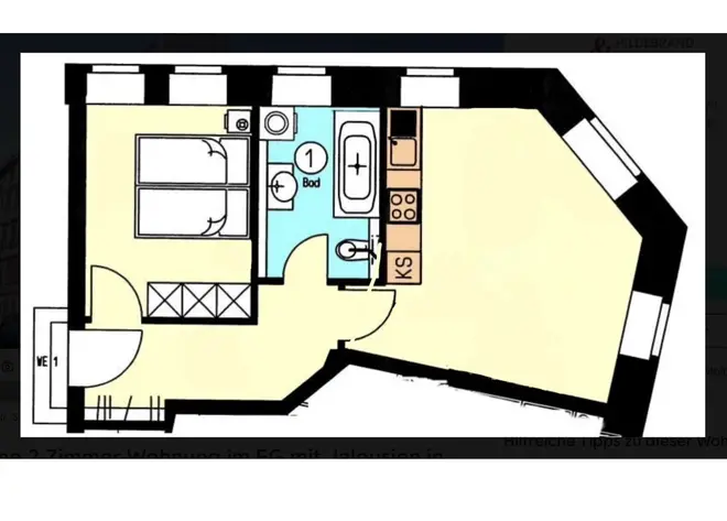 2 Zimmer Wohnung mit 43 m² in Leipzig – Bild 11