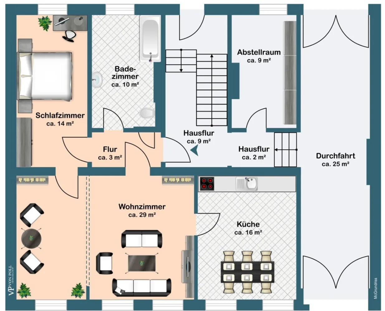 2 Zimmer Wohnung mit 72 m² in Brandenburg an der Havel – Bild 10