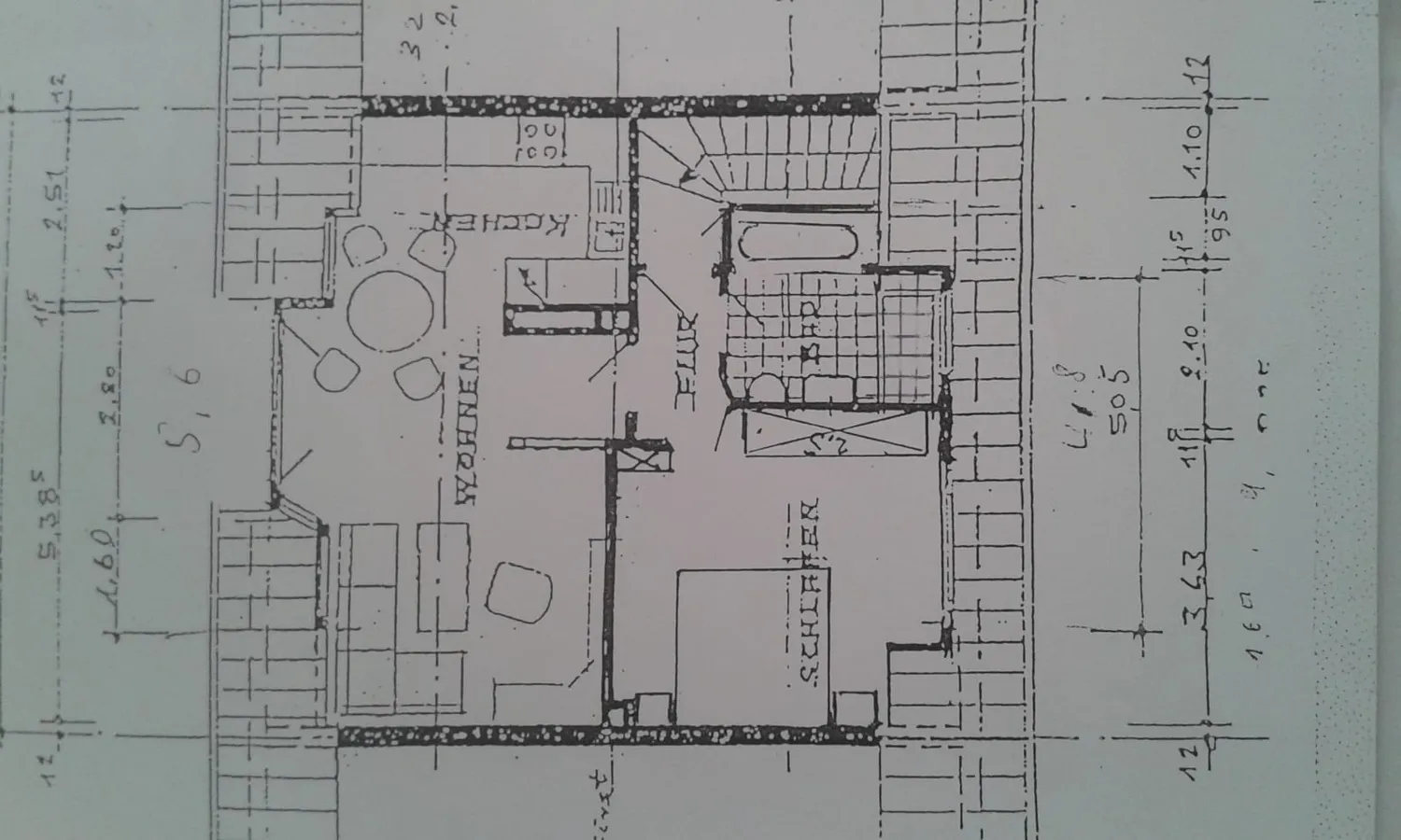 2 Zimmer Wohnung mit 60 m² in Köln – Bild 1