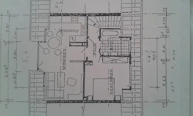 2 Zimmer Wohnung mit 60 m² in Köln – Bild 1