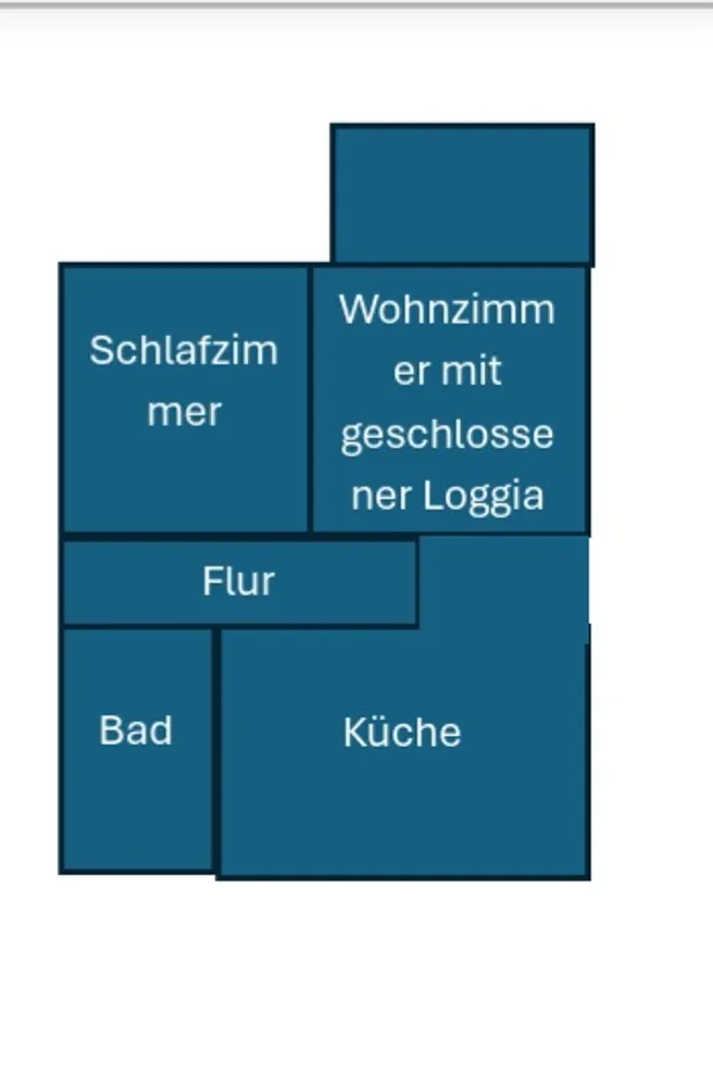 2 Zimmer Wohnung mit 56 m² in Dresden – Bild 1