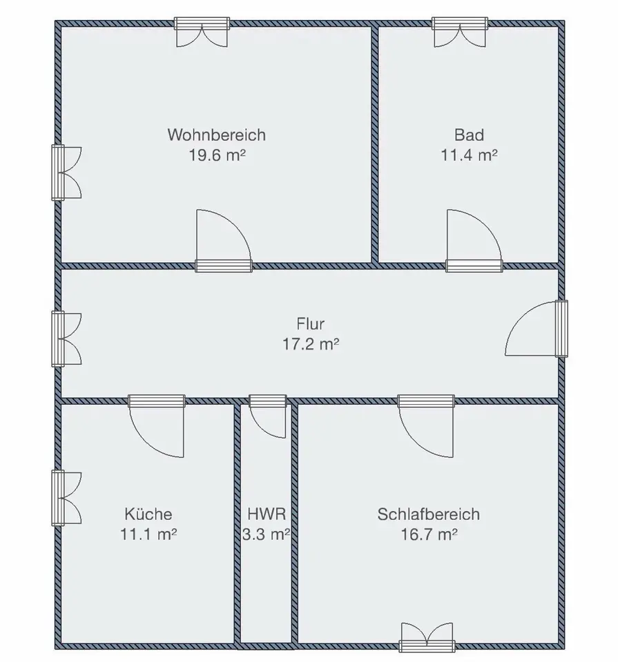 2 Zimmer Wohnung mit 80 m² in Bremerhaven – Bild 10