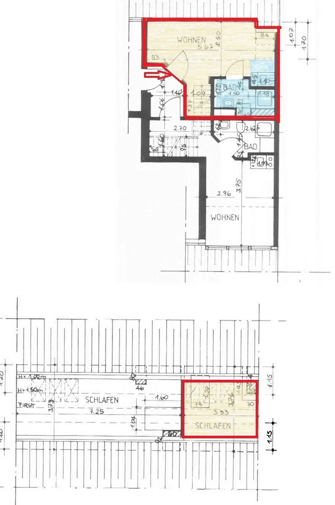 2 Zimmer Wohnung mit 23 m² in Hildesheim – Bild 9
