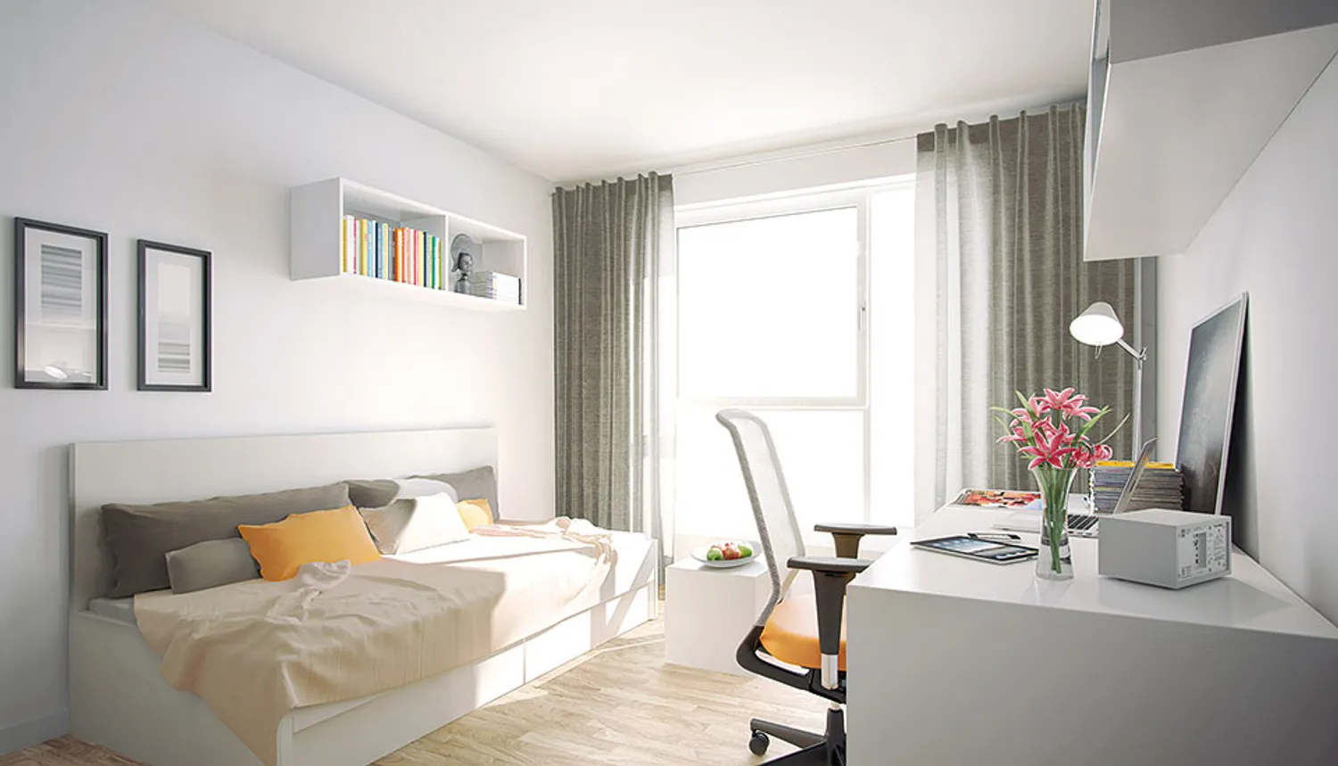 1 Zimmer Wohnung mit 23 m² in Frankfurt am Main – Bild 2