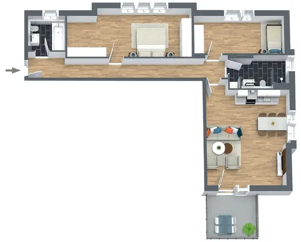 4 Zimmer Wohnung mit 95 m² in Solingen – Bild 9