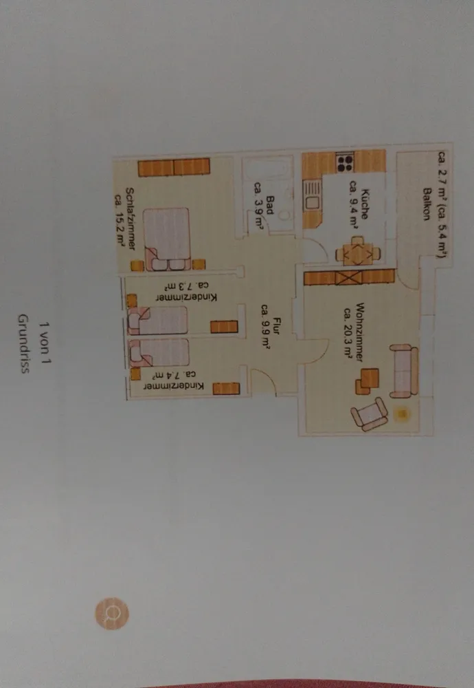 4 Zimmer Wohnung mit 77 m² in Mönchengladbach – Bild 1