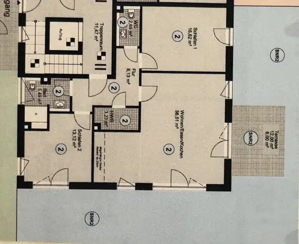 3 Zimmer Wohnung mit 92 m² in Lübeck – Bild 2