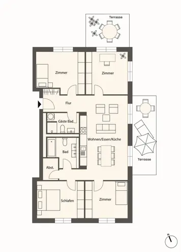 5 Zimmer Wohnung mit 132 m² in Stuttgart – Bild 9