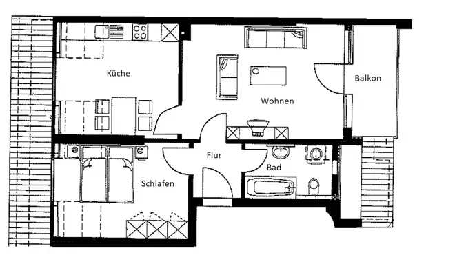 2 Zimmer Wohnung mit 58 m² in Leipzig – Bild 11
