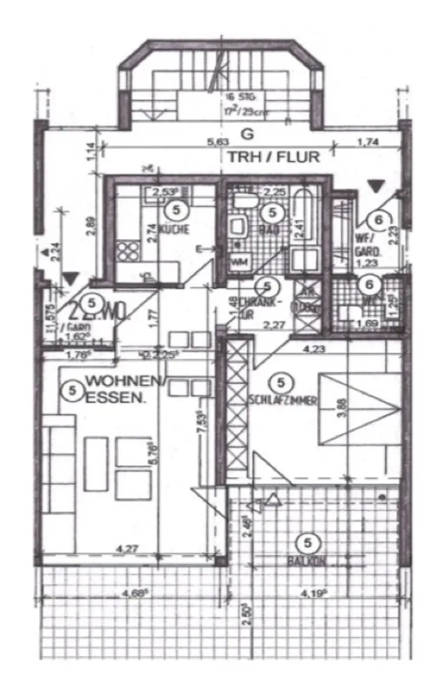 2 Zimmer Wohnung mit 81 m² in Fulda – Bild 12