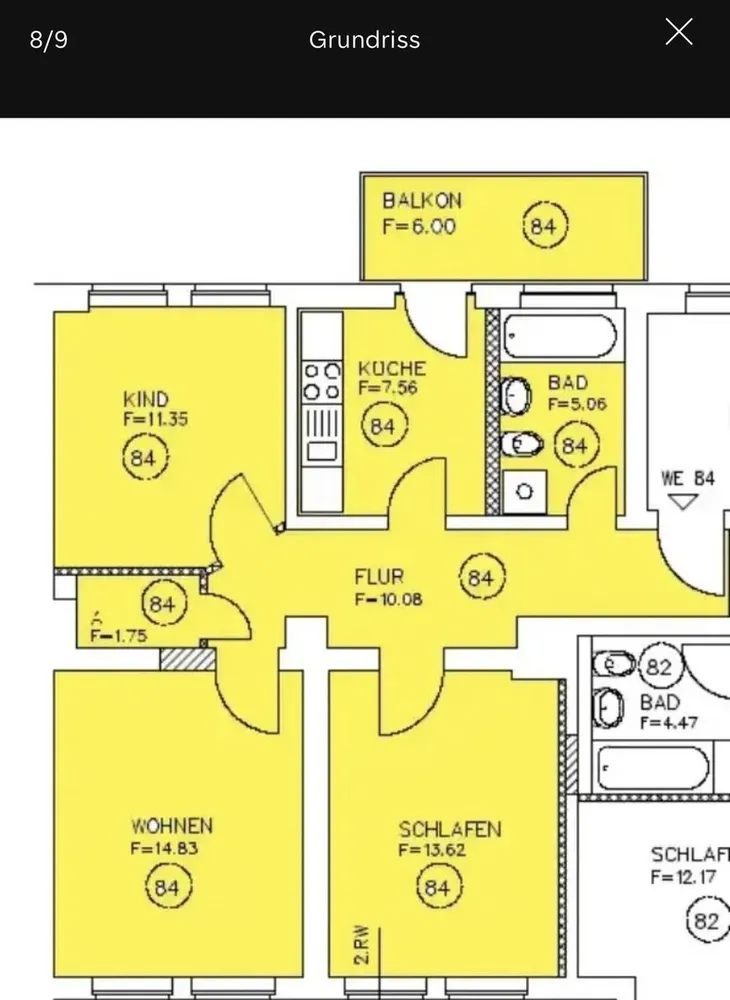 3 Zimmer Wohnung mit 67 m² in Magdeburg – Bild 8