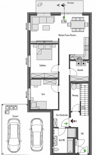 4 Zimmer Wohnung mit 105 m² in Osnabrück – Bild 5