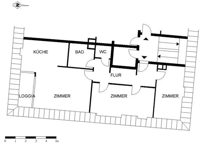 3 Zimmer Wohnung mit 77 m² in Bremen – Bild 2