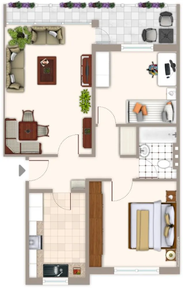3 Zimmer Wohnung mit 71 m² in Mönchengladbach – Bild 3