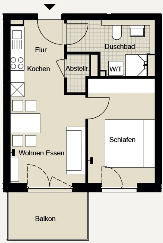 2 Zimmer Wohnung mit 43 m² in Frankfurt am Main – Bild 7