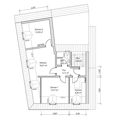3 Zimmer Wohnung mit 64 m² in Osnabrück – Bild 9