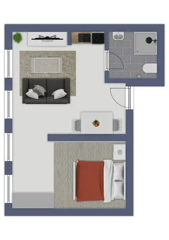 2 Zimmer Wohnung mit 24 m² in Bonn – Bild 11