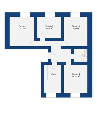 1 Zimmer Wohnung mit 30 m² in Marburg – Bild 7