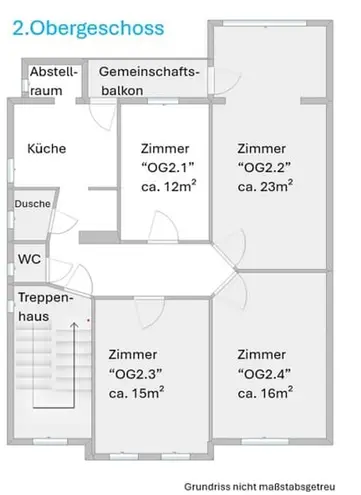 6 Zimmer Wohnung mit 14 m² in Osnabrück – Bild 5