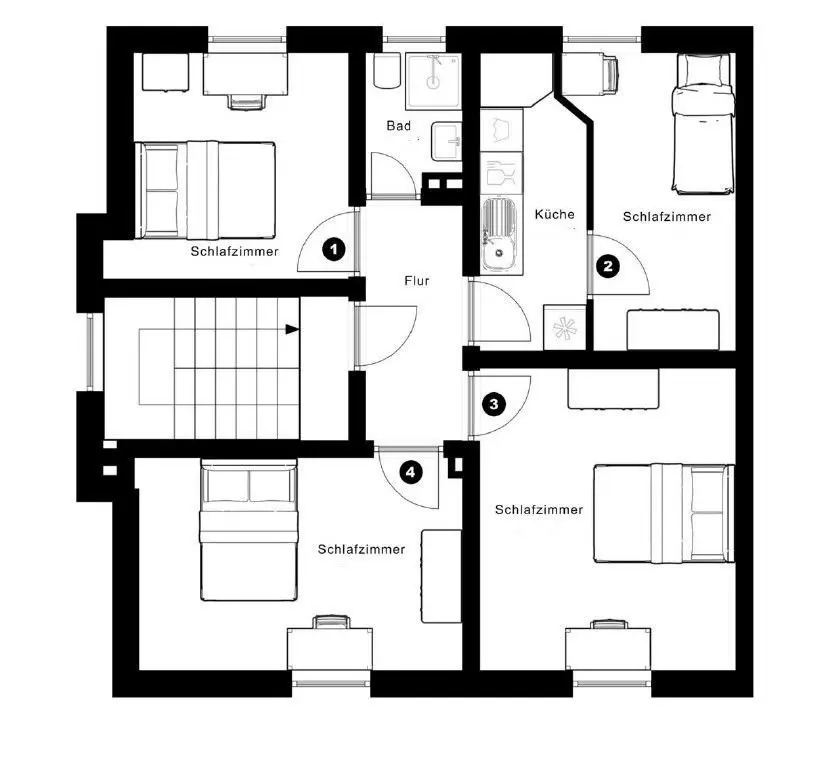 WG-Zimmer mit 60 m² in Frankfurt am Main – Bild 7