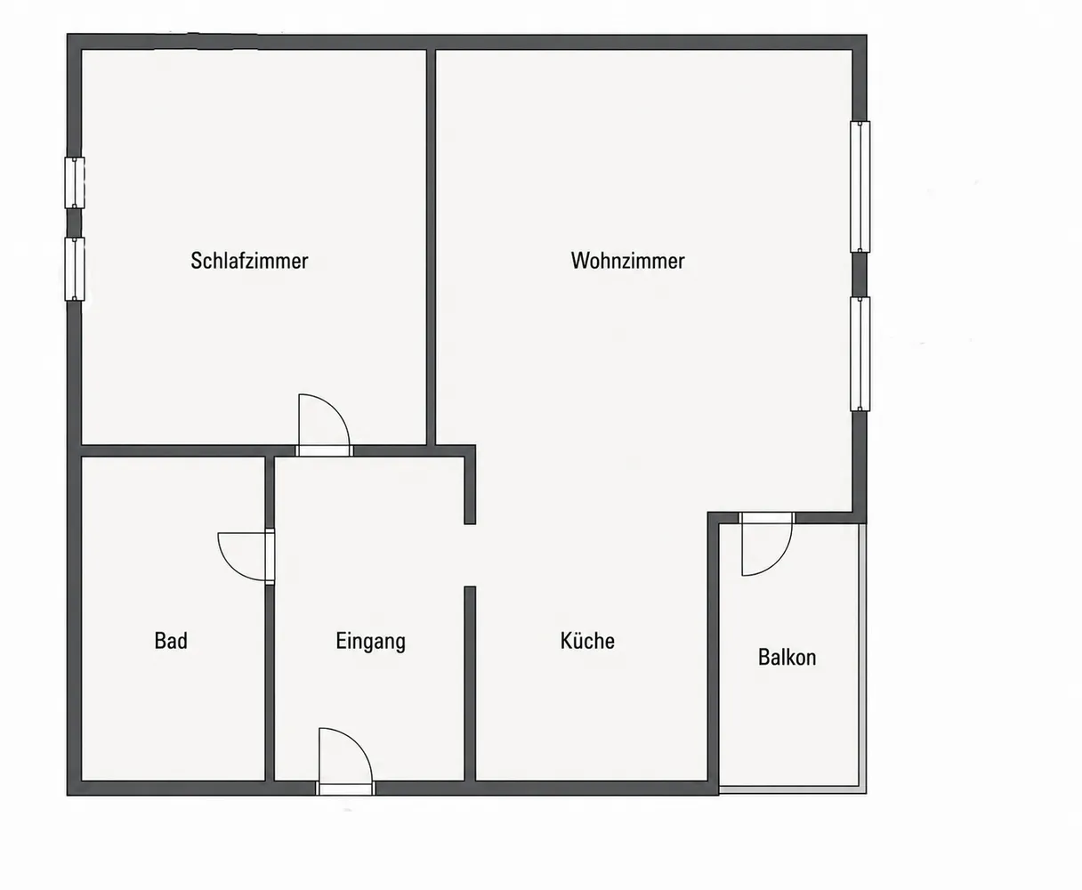 2 Zimmer Wohnung mit 48 m² in Bamberg – Bild 6