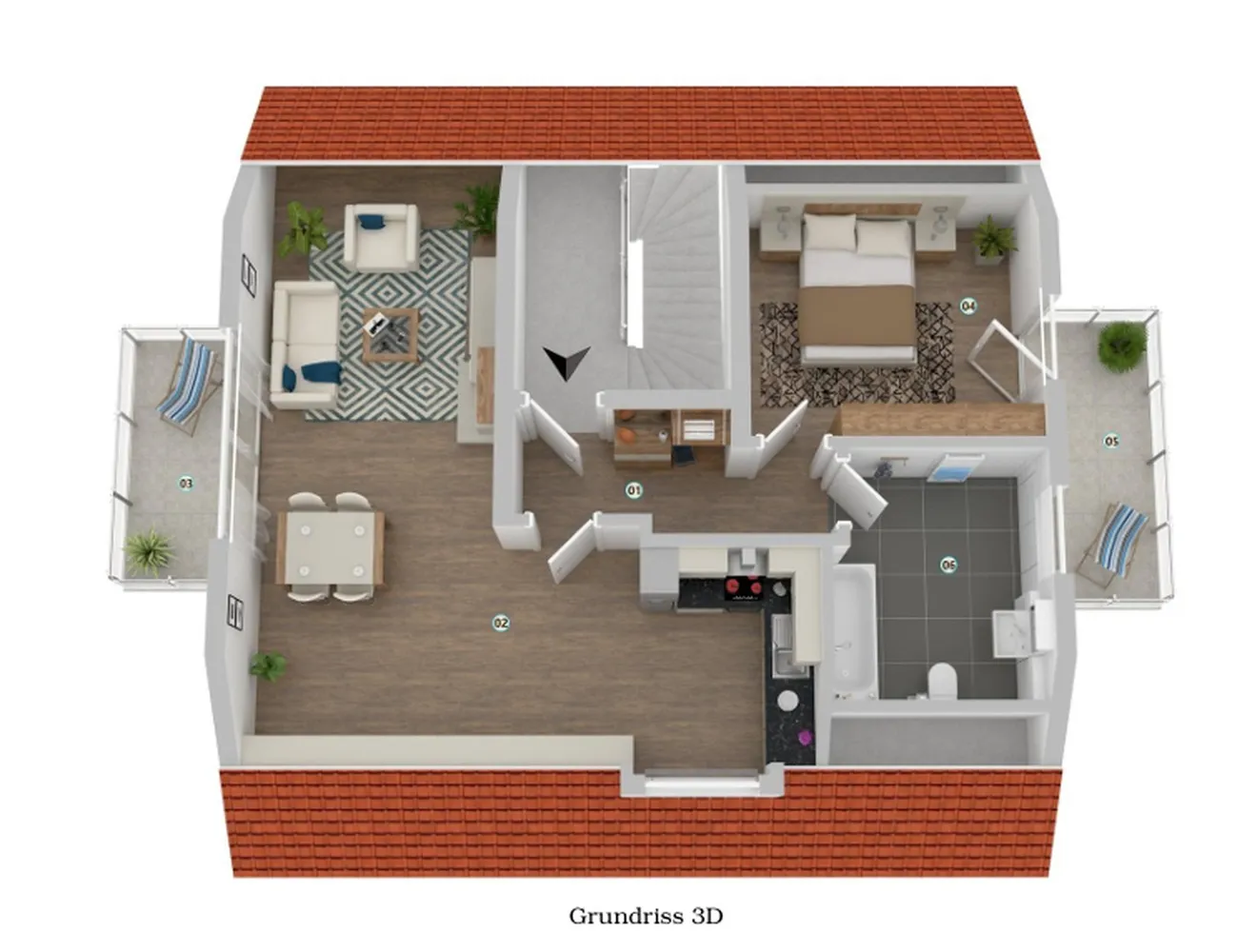2 Zimmer Wohnung mit 63 m² in Ingolstadt – Bild 1
