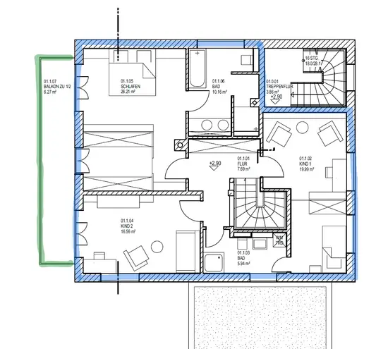 5 Zimmer Haus mit 183 m² in München – Bild 5