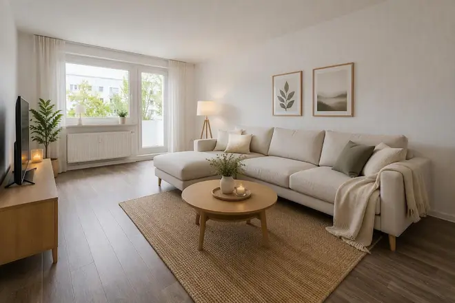 2 Zimmer Wohnung mit 51 m² in Halle (Saale) – Bild 1