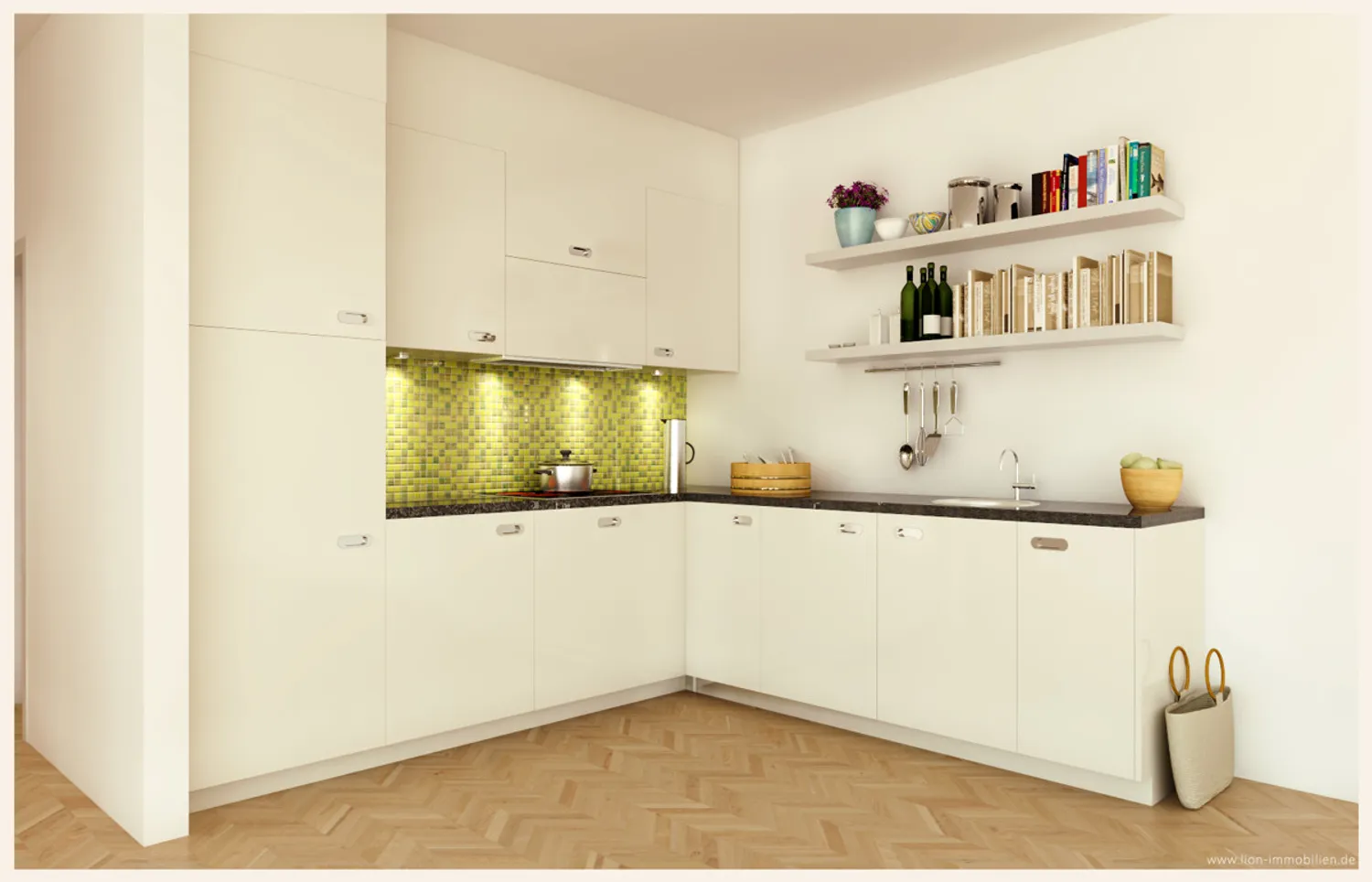 1 Zimmer Wohnung mit 21 m² in Eberswalde – Bild 3
