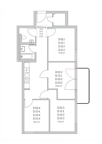 WG-Zimmer mit 11 m² in Berlin – Bild 1