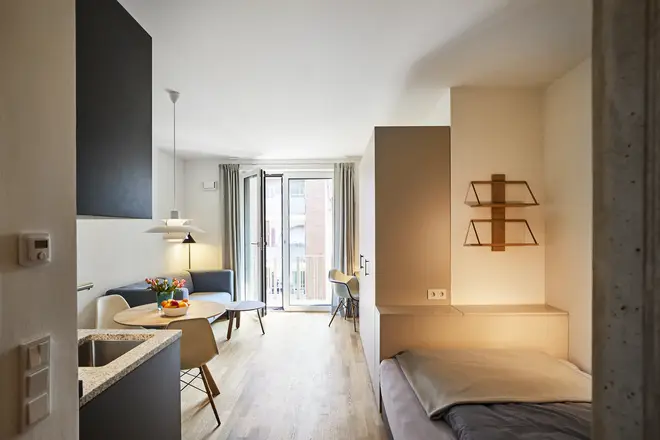 1 Zimmer Wohnung mit 29 m² in Hamburg – Bild 1