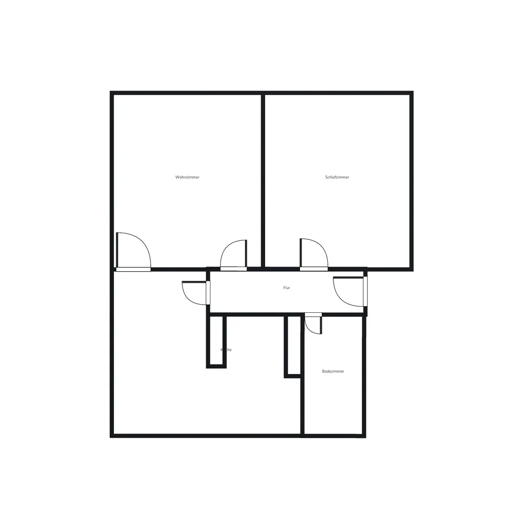 2 Zimmer Wohnung mit 56 m² in Ludwigsburg – Bild 1