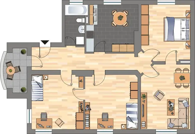 4 Zimmer Wohnung mit 100 m² in Kiel – Bild 10